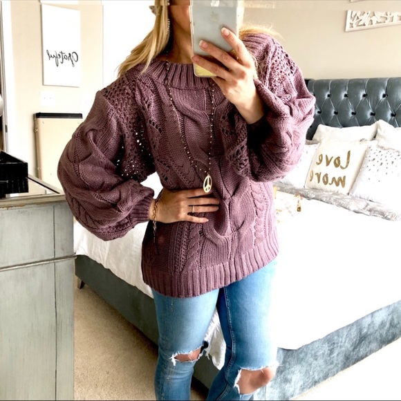 Olive Chunky Sweater - Picture 6 of 6